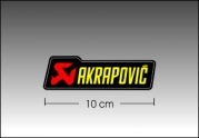 Akrapovic Új Sárga 10cm