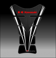 Kawasaki tankpad fekete-fehér